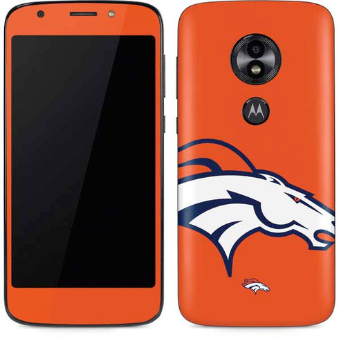 NFL Denver Broncos Large Logo Moto E5 Play Skin